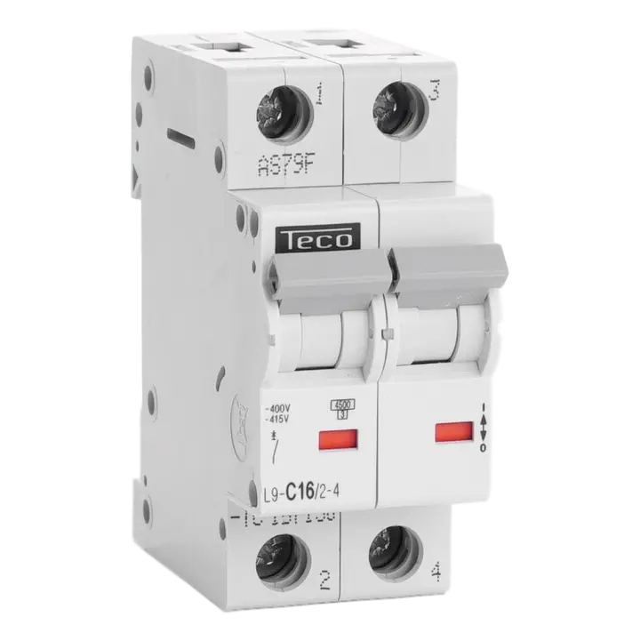 TECONEX: AUTOMAAT TC 2P 16A 4,5KA C