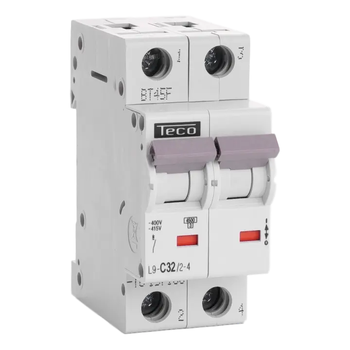 TECONEX: AUTOMAAT TC 2P 32A 4,5KA C