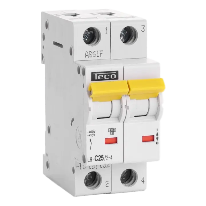 TECONEX: AUTOMAAT TC 2P 25A 4,5KA C