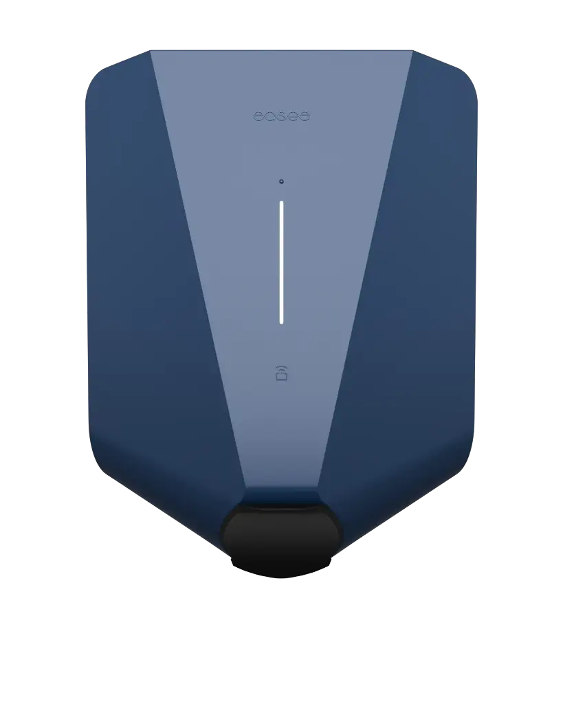 EASEE: FRONT COVER LAADSTATION BLAUW